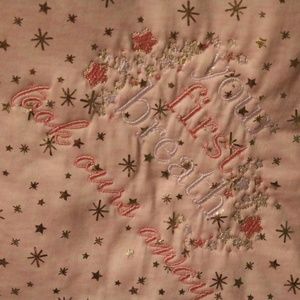 Baby girl blanket, NWOT, soft and cozy 30x24